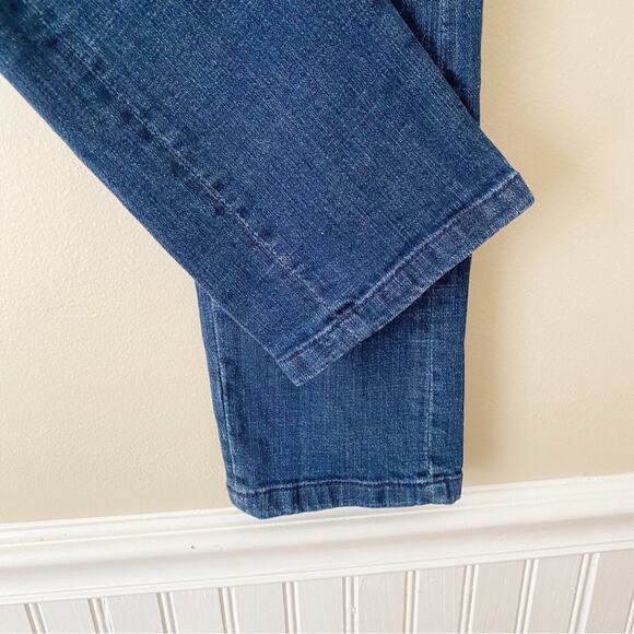 Pilcro & The Letterpress | Slim Boyfriend Sequin Patch Jeans Size 24 Petite - Picture 4 of 8